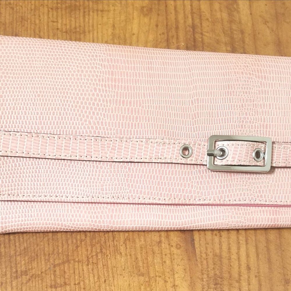 Maxx Studio lizard leather embossed wallet